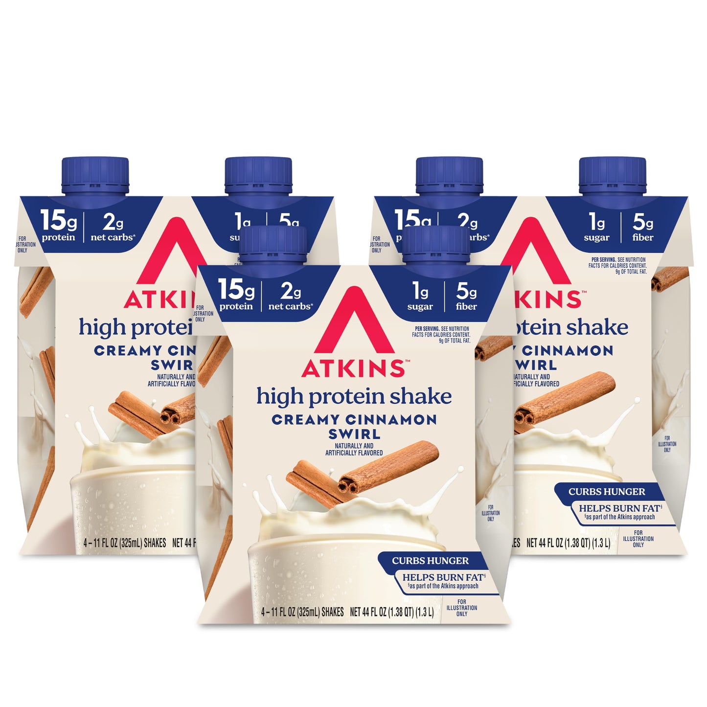 Atkins Dark Chocolate Royale High Protein Shake, 12 Count